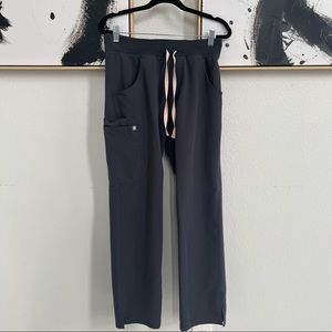 women's kade cargo scrub pants - xs - charcoal